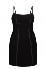 AllSaints ‘Bobbie’ slip logo-belt dress