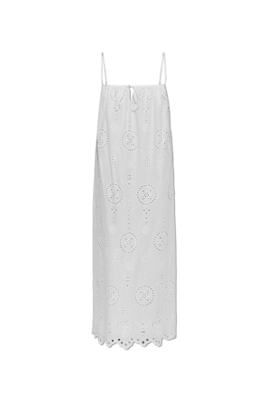 Vestido calado de tirantes