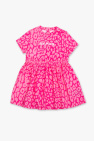 Balmain Kids PINK Dress with logo