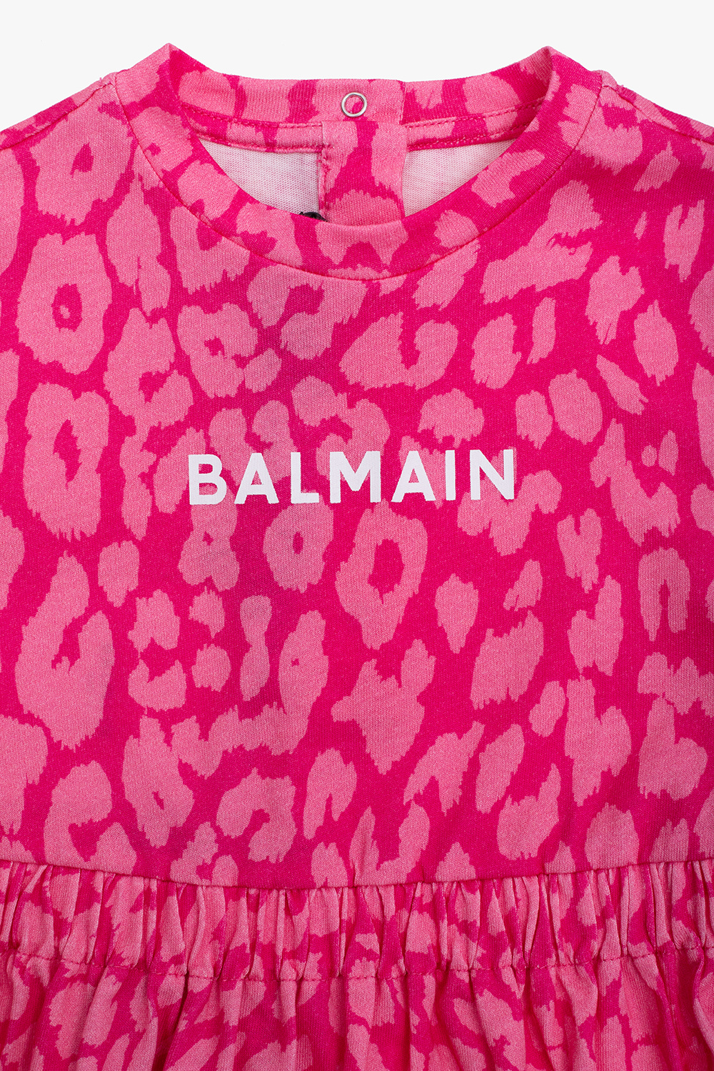Balmain Kids Balmain Kids TEEN two-tone chain-detail sweatshirt