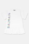logo printed t shirt balmain t shirt eab