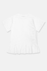 Balmain Kids Cotton dress with logo