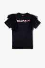 Balmain Kids logo lined sweatpants