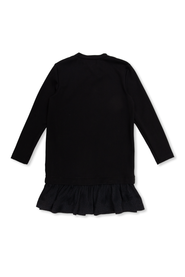 Balmain Kids Dress with logo