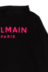 Balmain Kids Sweatshirt dress with logo