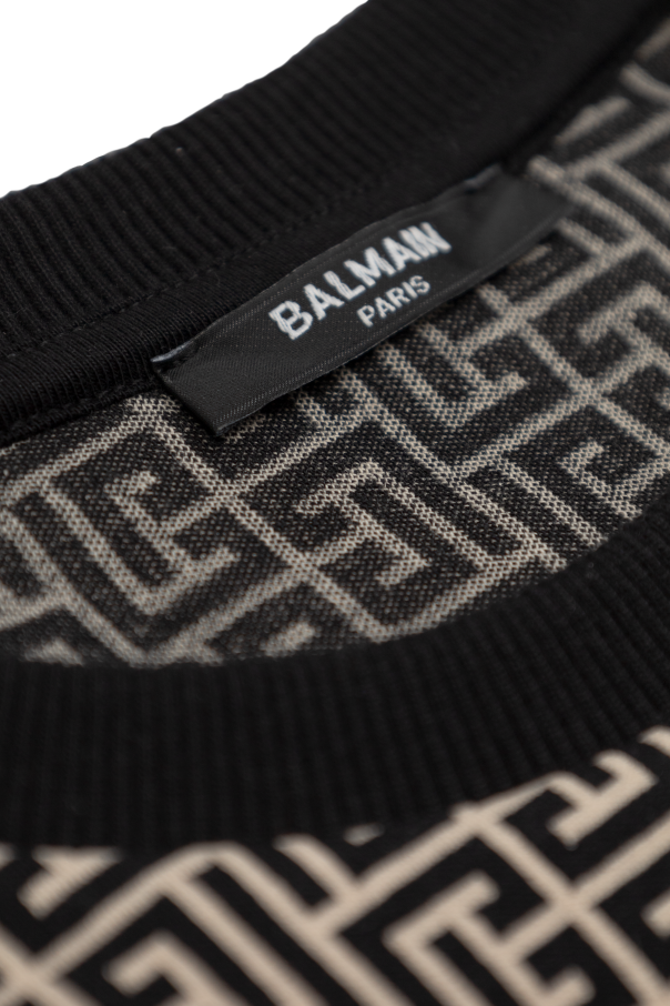 Balmain Kids Dress with monogram