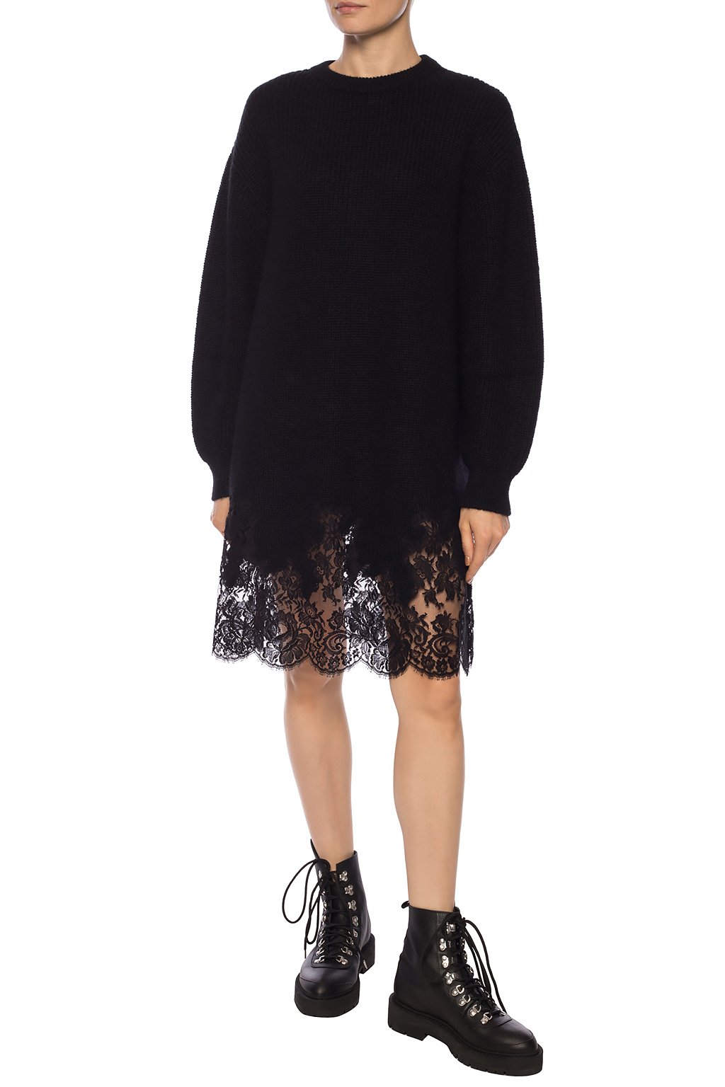 Black Lace trim dress Givenchy - Vitkac Canada