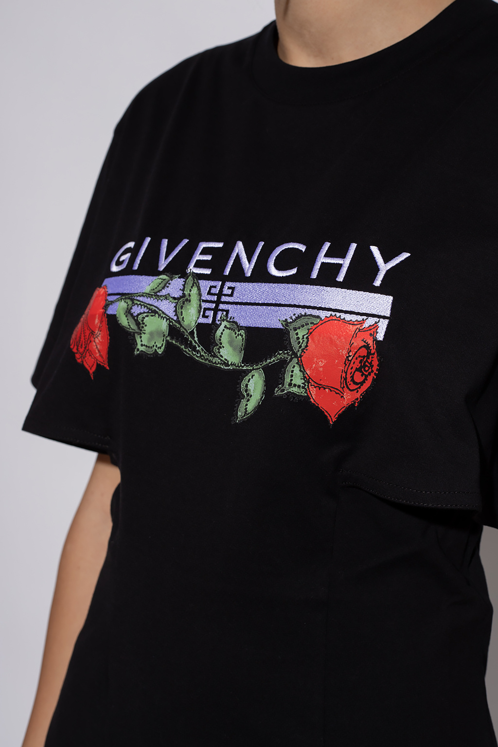 Givenchy Givenchy Kids Shorts mit Logo Rot