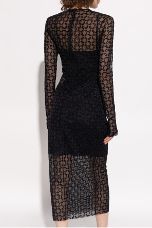 Givenchy Dress with monogram and glitter finish