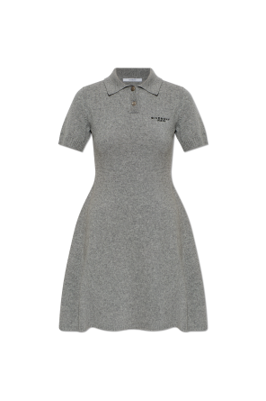 Dress with logo