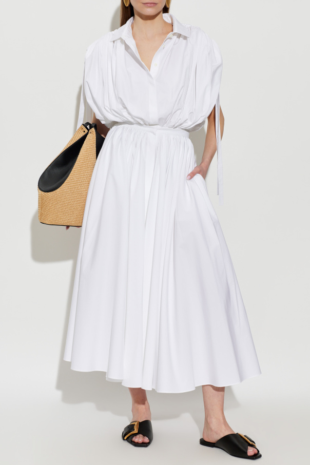 Givenchy Cotton dress with draping