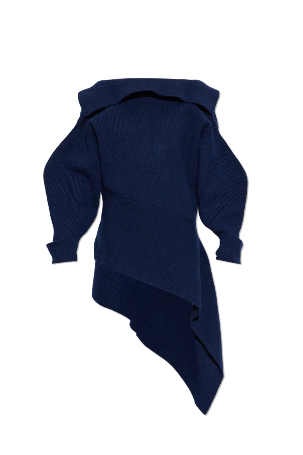 Asymmetrical dress with collar od Givenchy