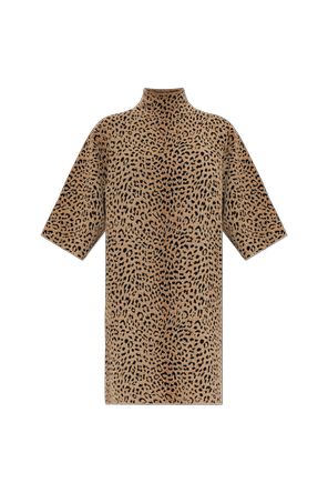 Animal print dress