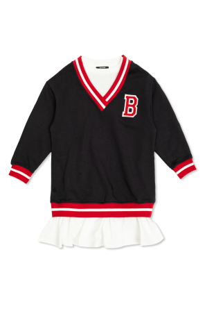 Dress with logo