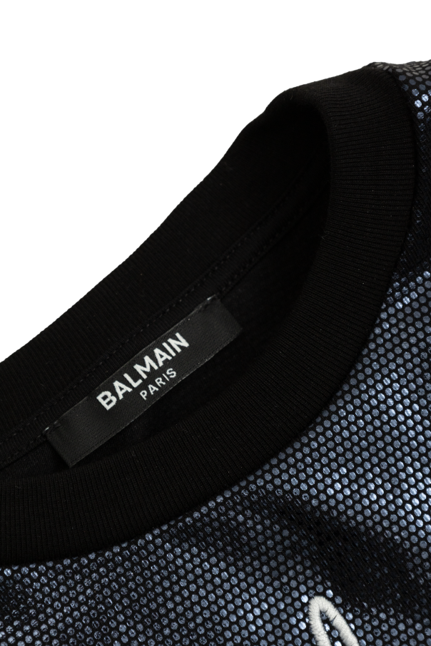 Balmain Kids Sukienka z wyszyciem