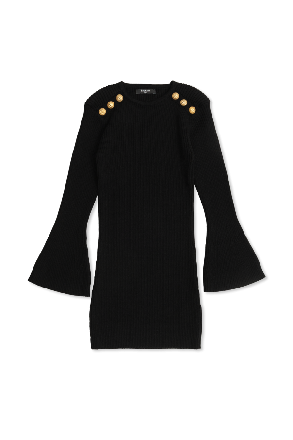 Wool dress od Balmain Kids