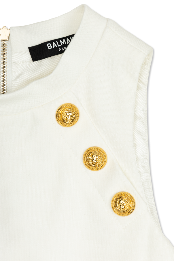 Balmain Kids Dress with buttons