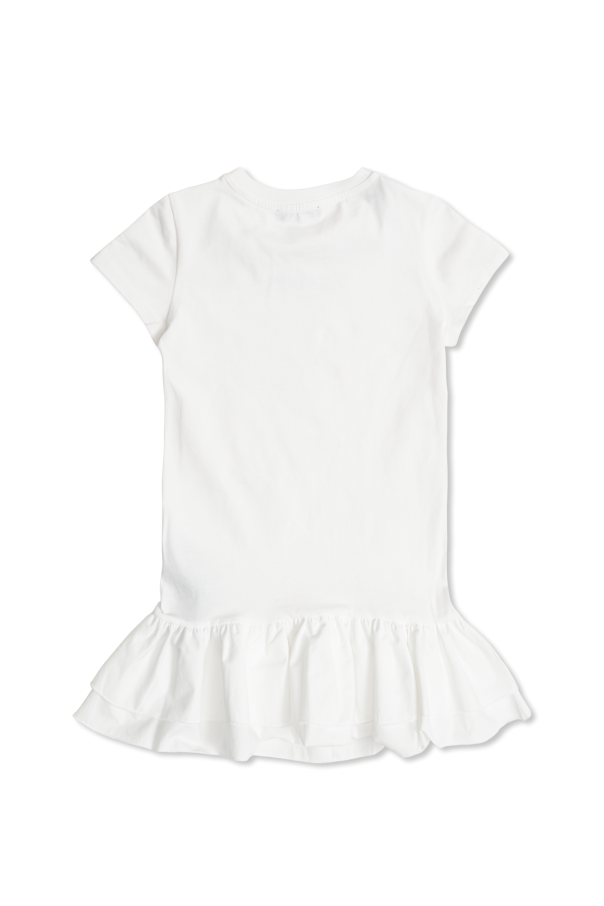 Balmain Kids Dress with logo