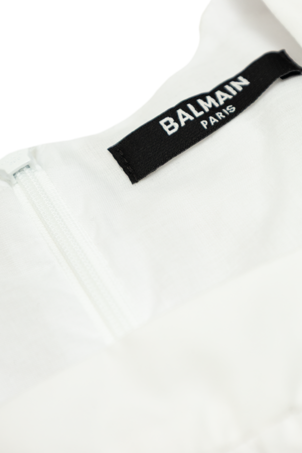 Balmain Kids Dress with decorative buttons