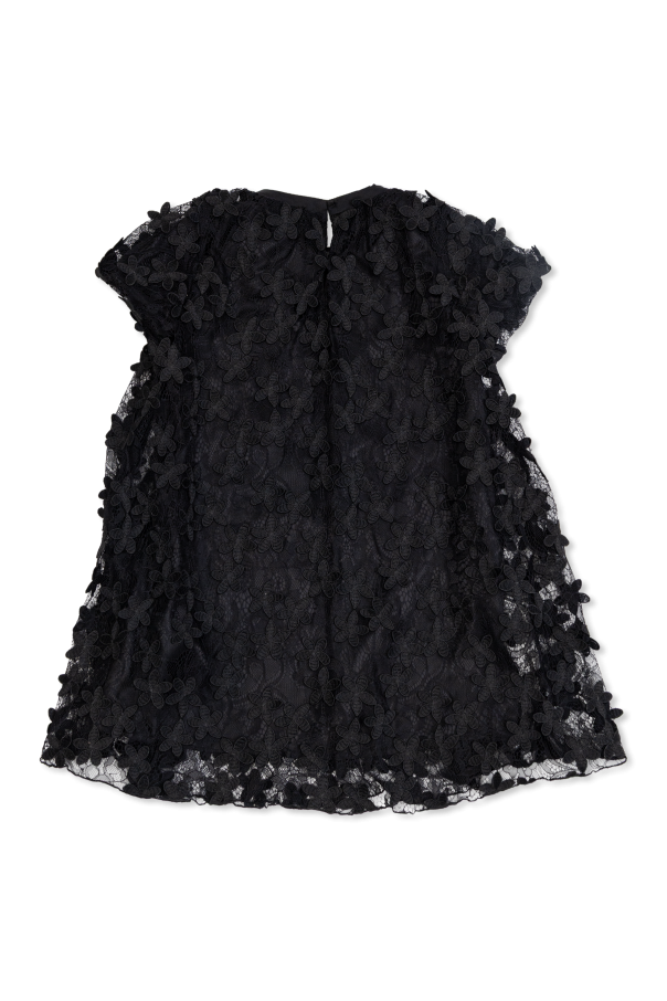 Balmain Kids Sukienka z motywem kwiatowym