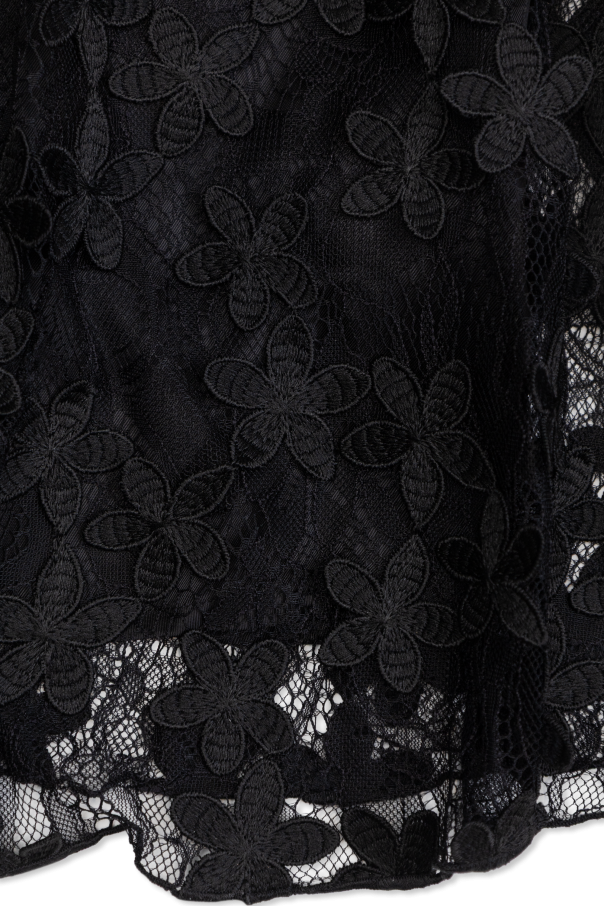 Balmain Kids Sukienka z motywem kwiatowym