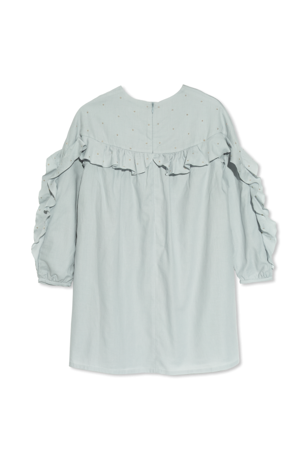 Chloé Kids Vestido de lentejuelas