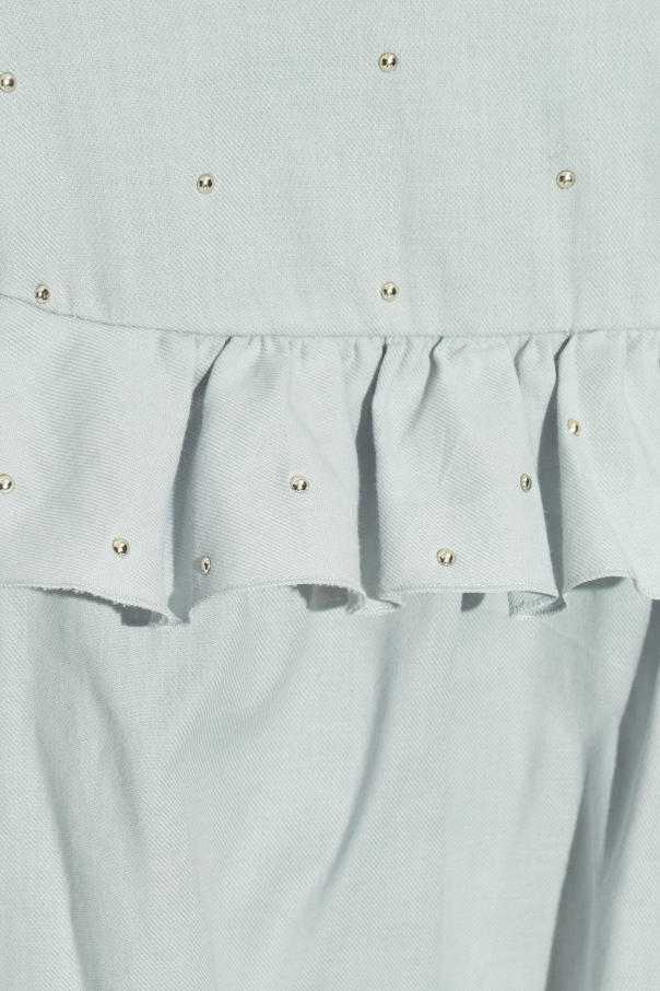 Chloé Kids Vestido de lentejuelas