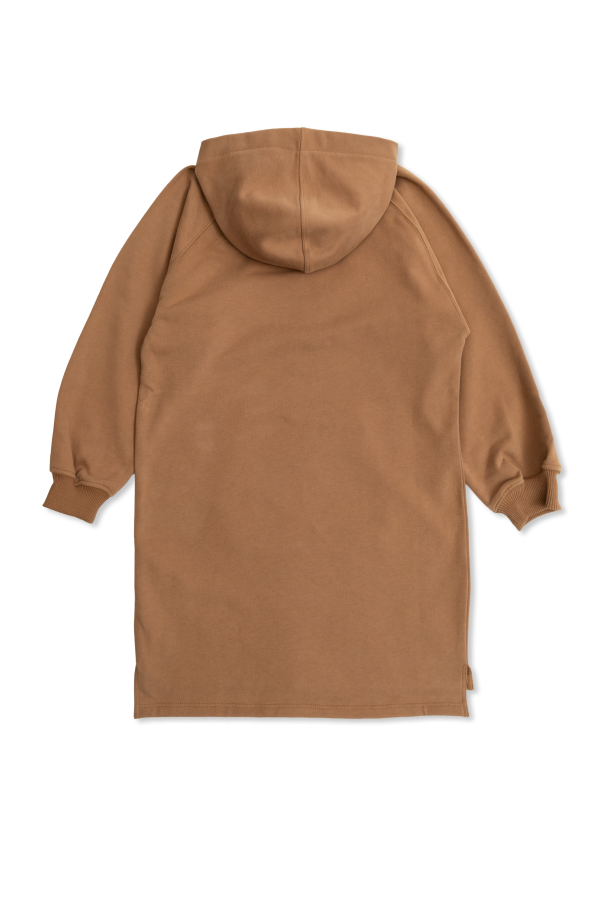 Chloé Kids Sweatshirt with a velvet-finish logo