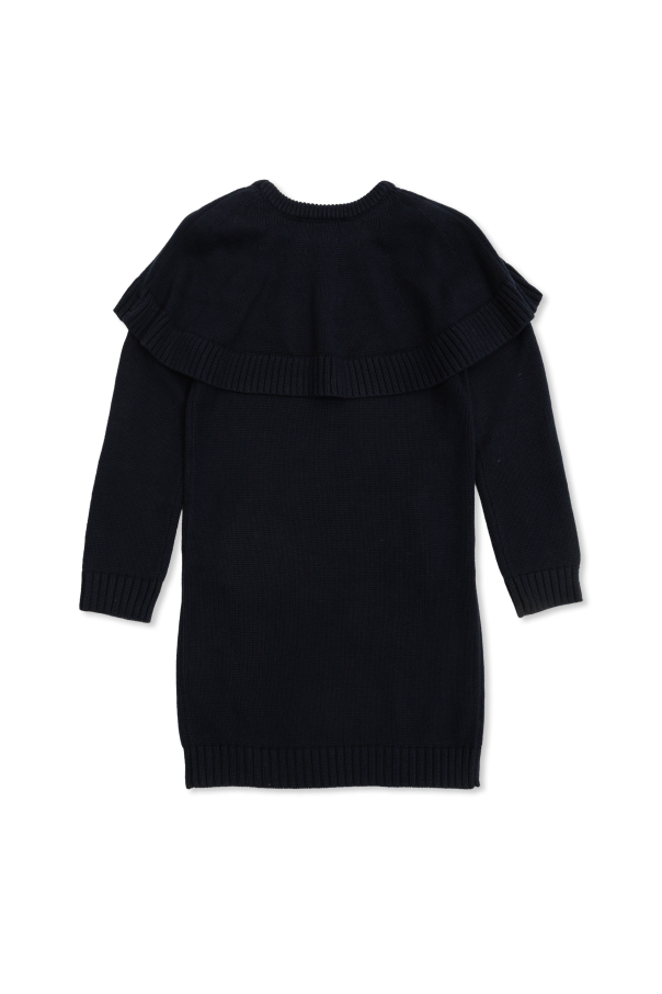 Chloé Kids Vestido con bolsillos