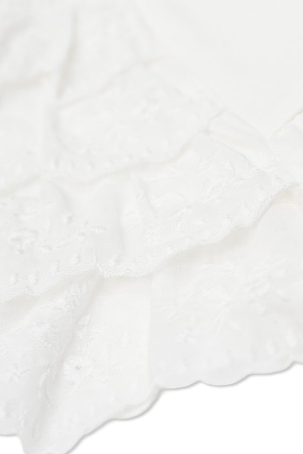 Chloé Kids Bawełniana sukienka