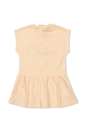 Dress with logo