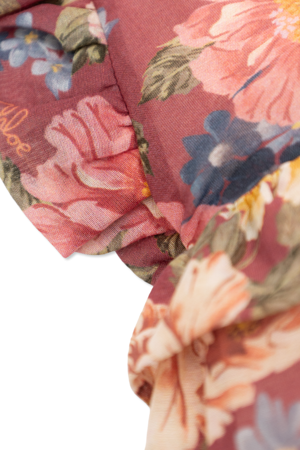 Chloé Kids Vestido con estampado floral