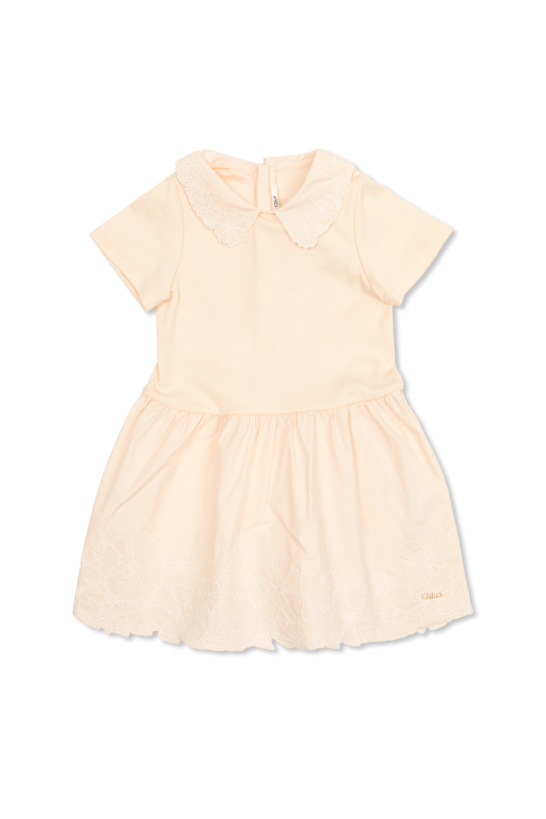 Floral print dress od Chloé Kids