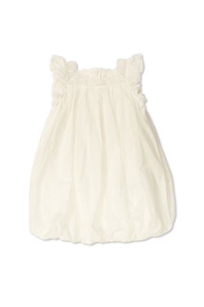 Vestido con acabado de encaje