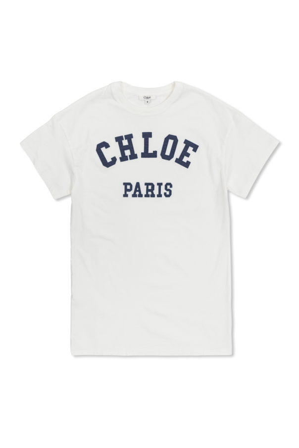 T-shirt with logo od Chloé Kids