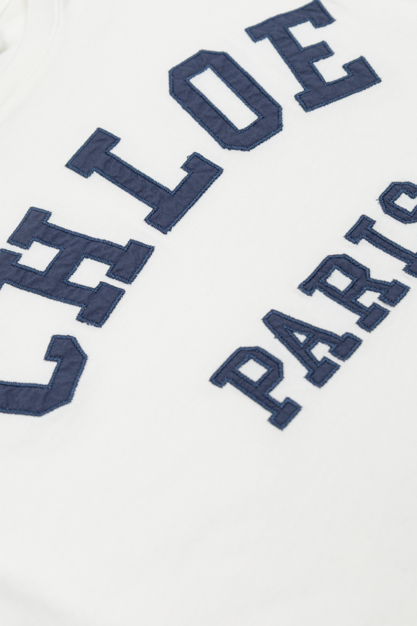 Chloé Kids T-Shirt mit Logo