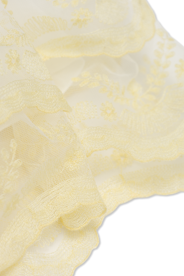 Chloé Kids Tulle dress with embroidery