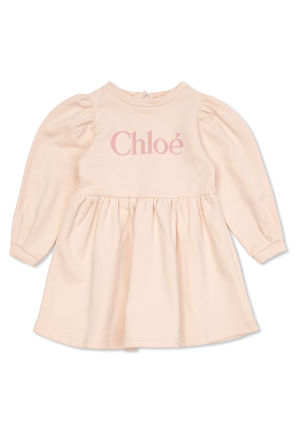 Dress with logo