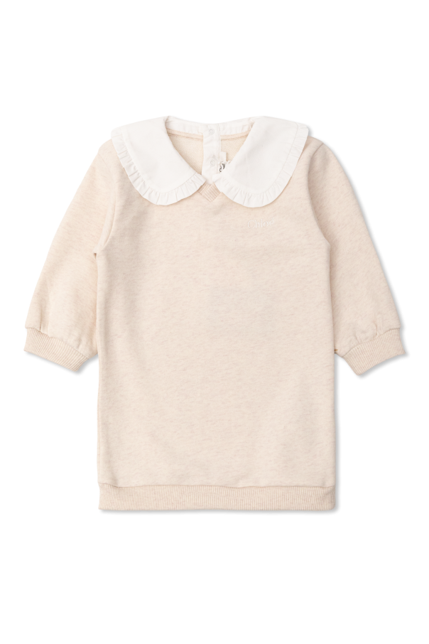 Dress with collar od Chloé Kids