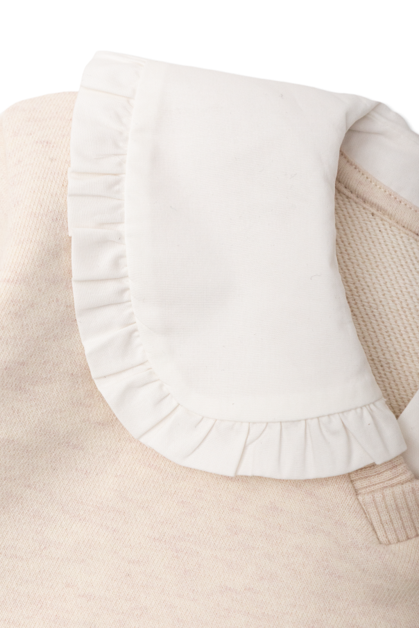 Chloé Kids Vestido com gola
