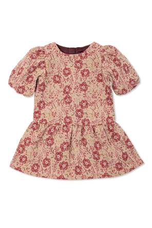 Floral motif dress