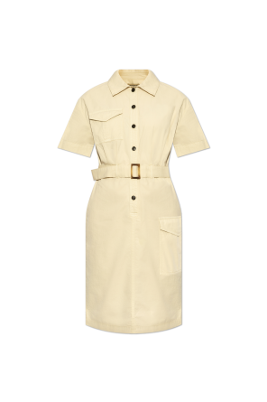 Dress with belt