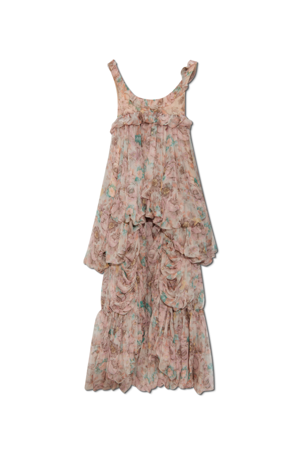 Silk dress with floral pattern, zdjęcie 1 Silk dress with floral pattern od Chloé