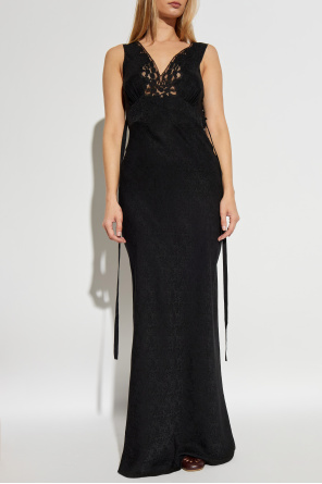 Chloé Dress with lace insert at the neckline