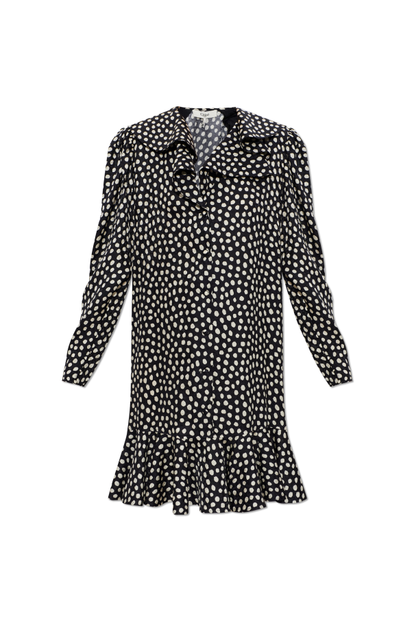 Silk polka dot dress od Chloé