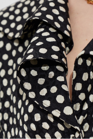 Chloé Silk polka dot dress