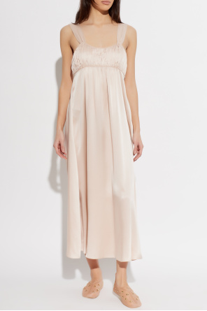 Chloé Silk spaghetti strap dress