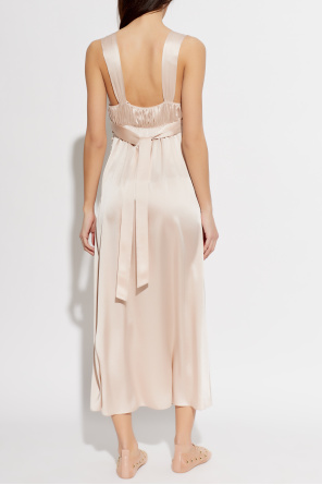 Chloé Silk spaghetti strap dress