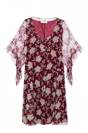 Floral-printed dress