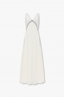 Chloé cream Maxi dress with stitching details